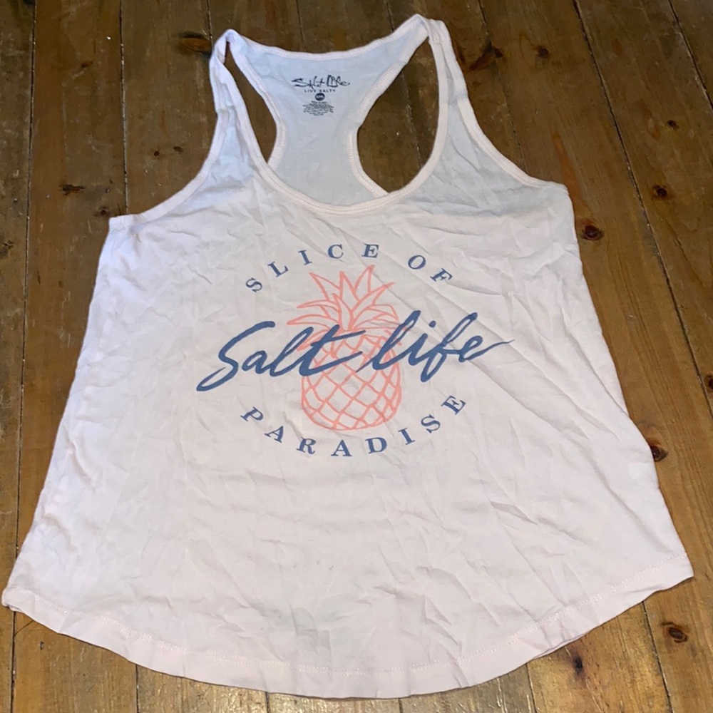 Salt Life pink tank top size M